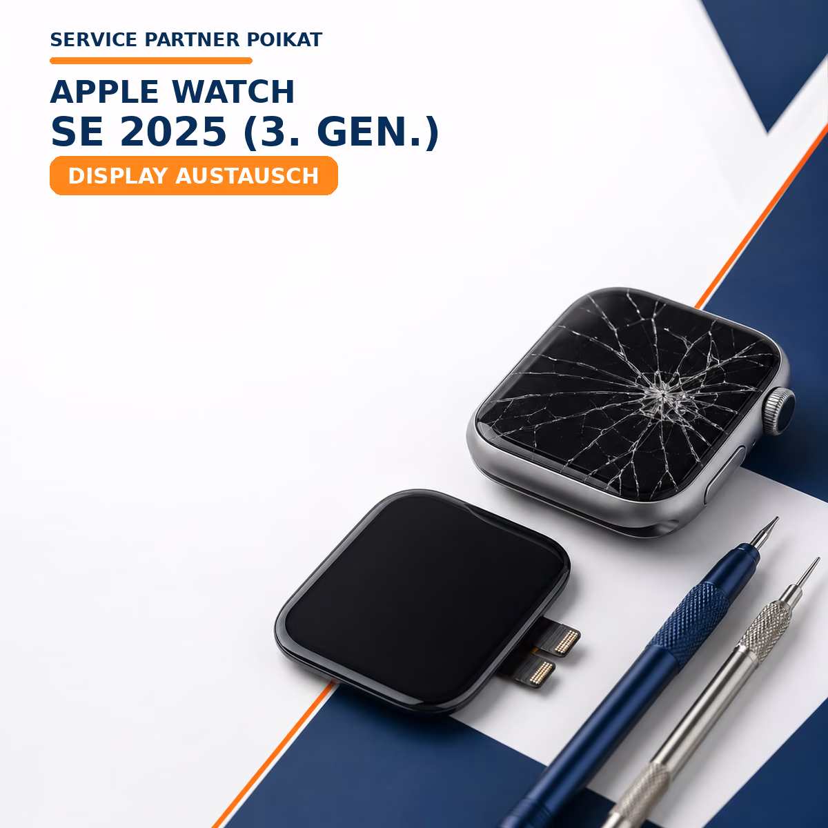 Apple Watch SE 2025 (3. Gen.) Display Austausch