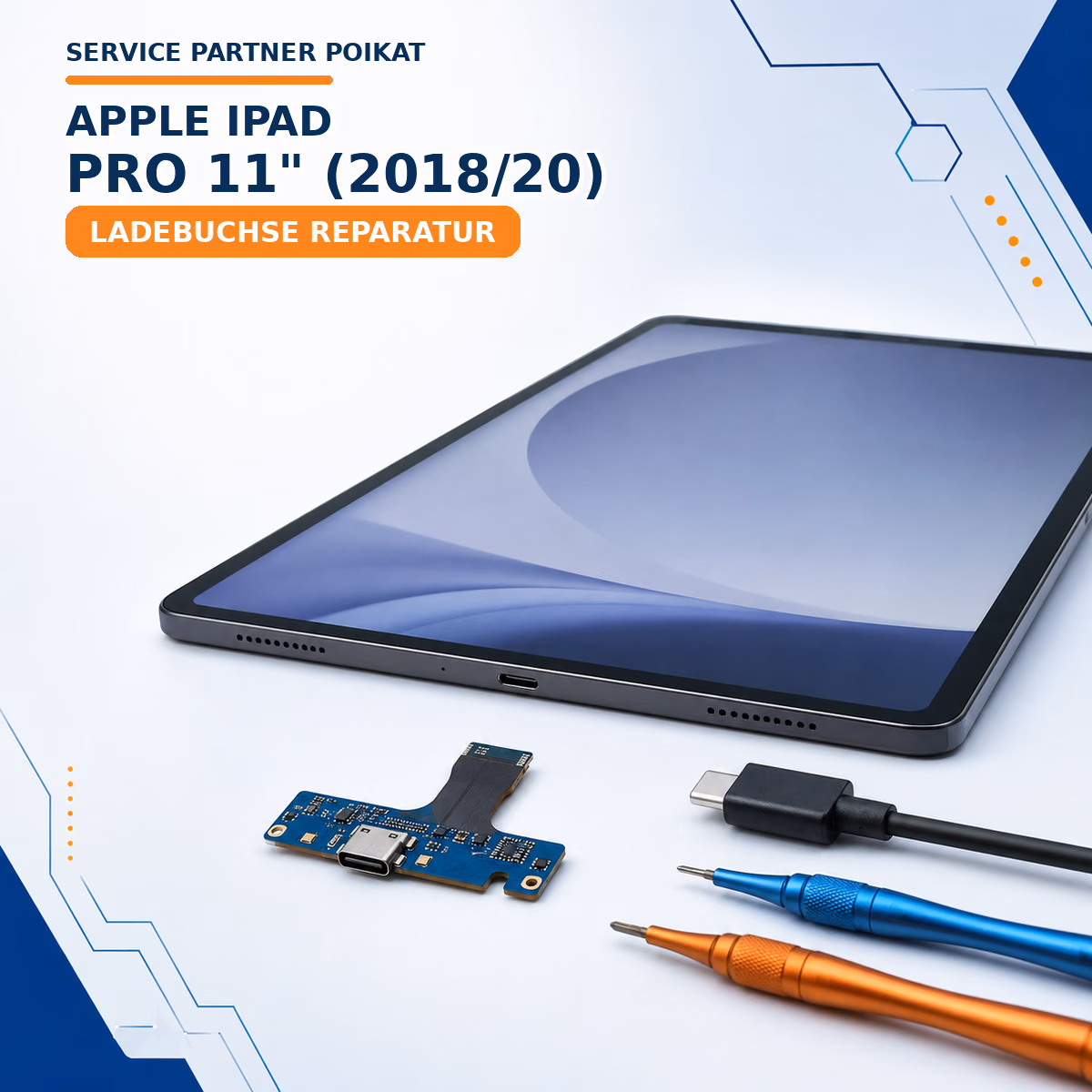 iPad Pro 11" (2018/20) Ladebuchse Reparatur