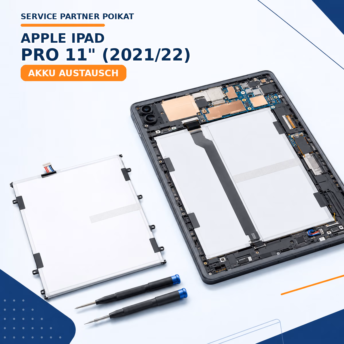 iPad Pro 11" (2021/22) Akku Austausch