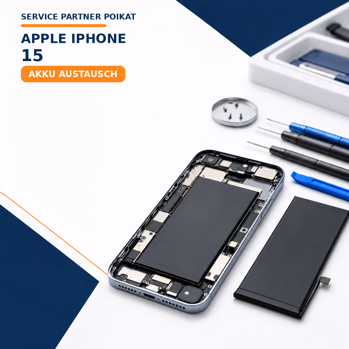 iPhone 15 Akku Austausch