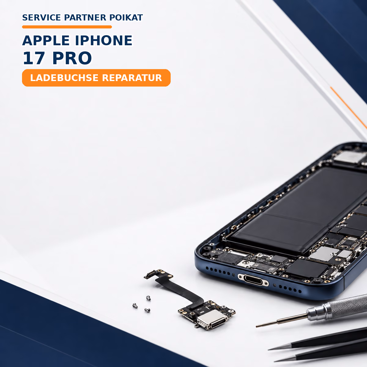 Ladebuchse Reparatur iPhone 17 Pro