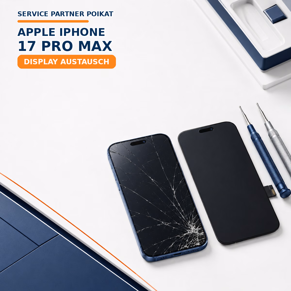 iPhone 17 Pro Max Display Austausch