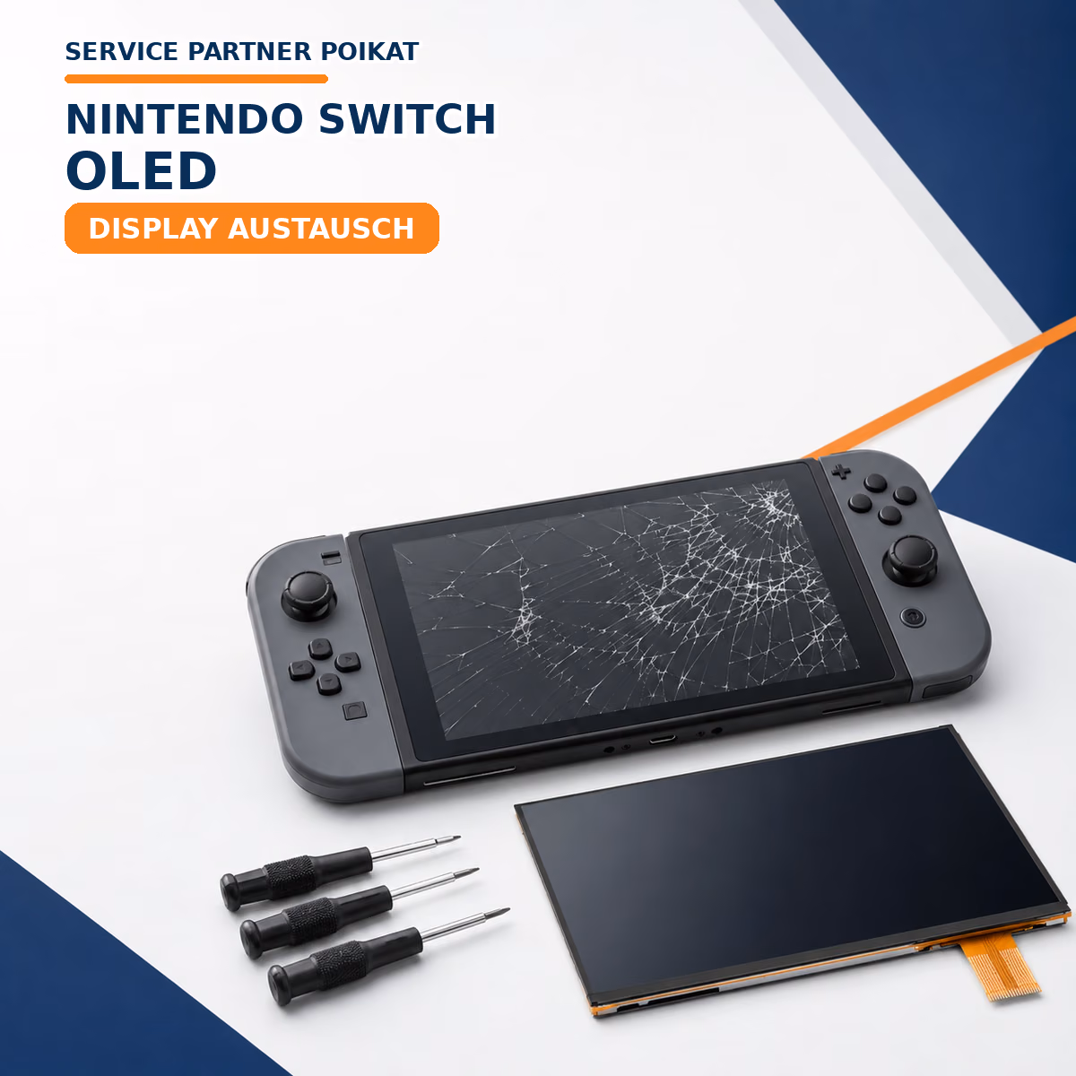 Nintendo Switch OLED Display Austausch