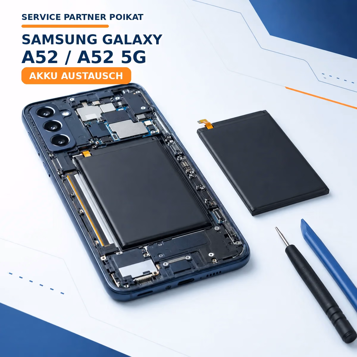 Samsung Galaxy A52 / A52 5G Akku Austausch