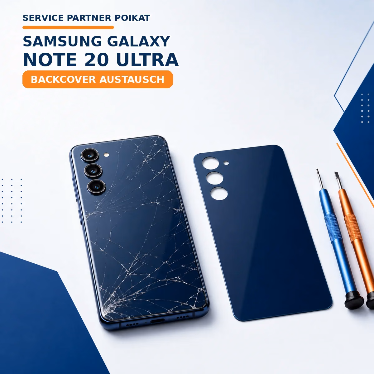 Samsung Galaxy Note 20 Ultra Backcover Austausch