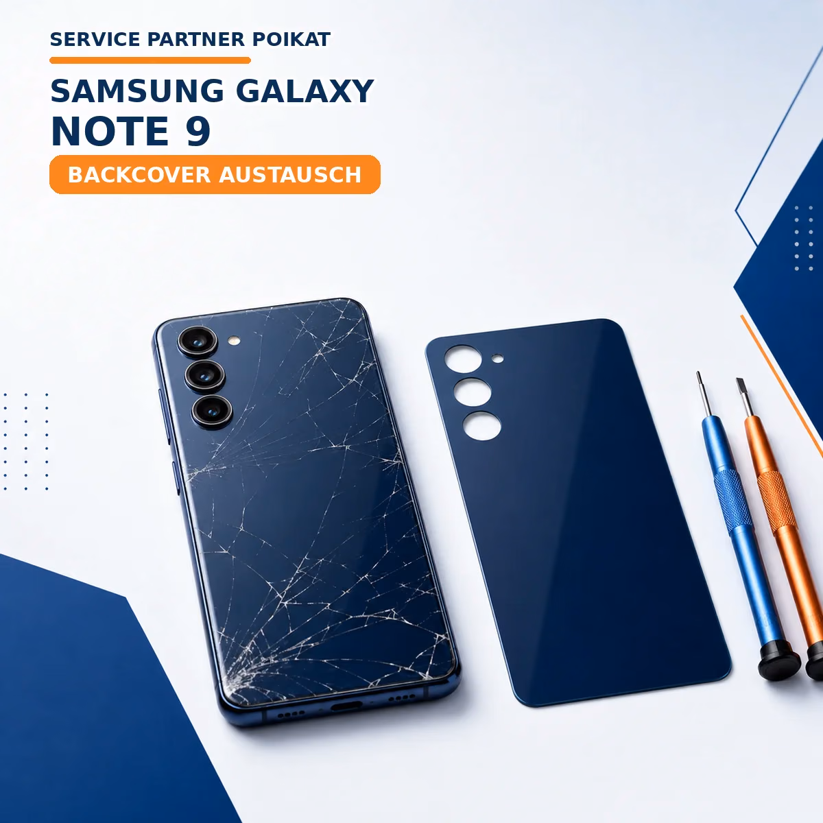 Samsung Galaxy Note 9 Backcover Austausch