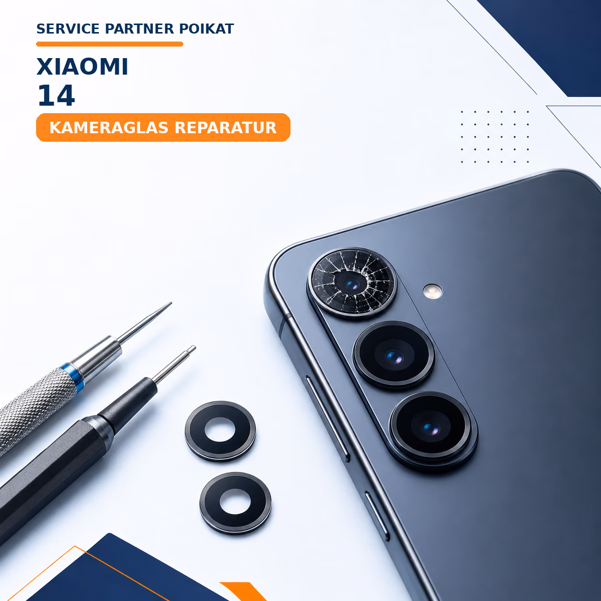 Xiaomi 14 Kameraglas Reparatur