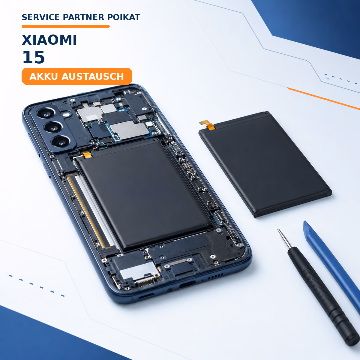 Xiaomi 15 Akku Austausch