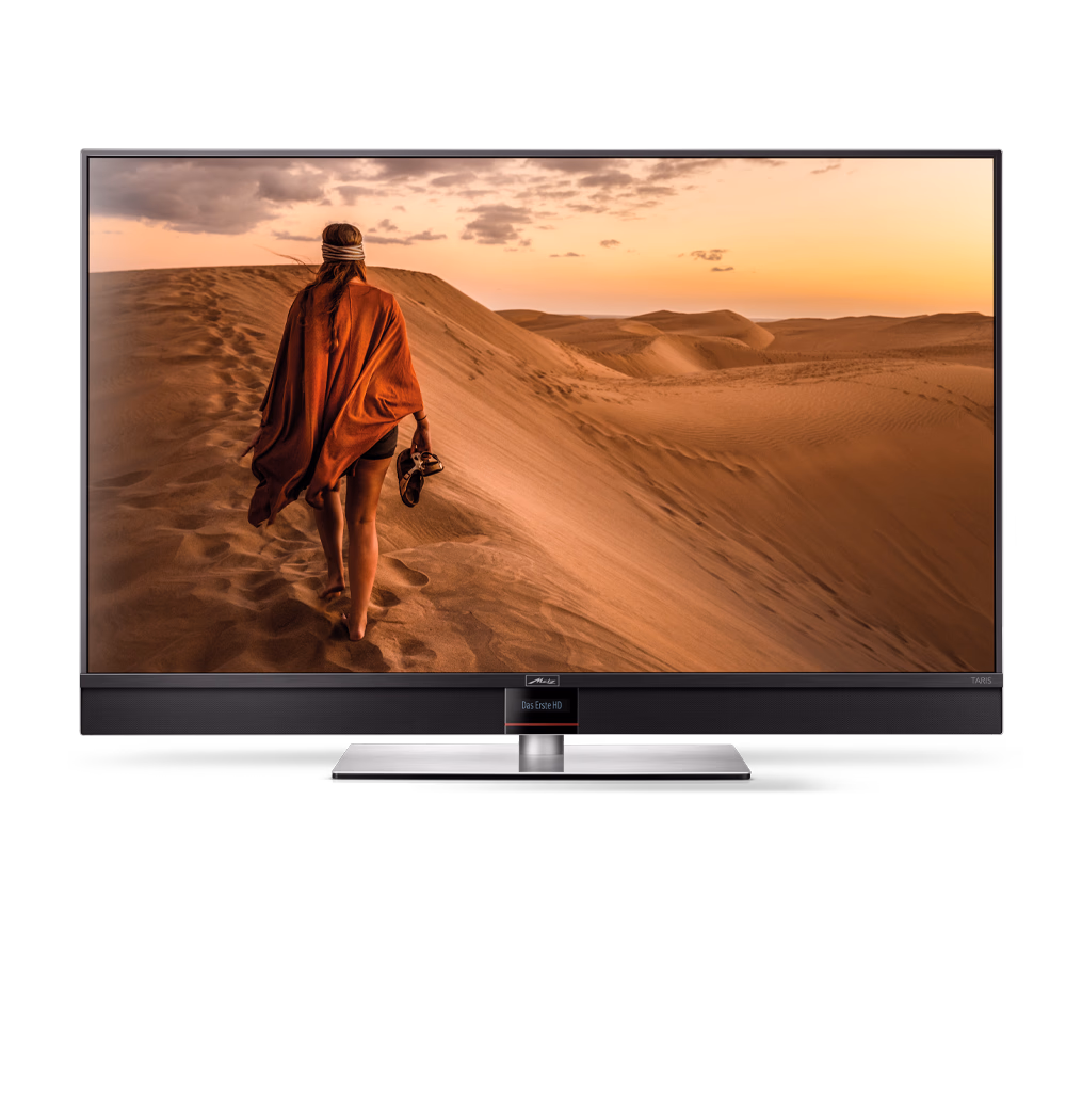 Metz Taris 43 FA72 UHD twin R – Frontansicht