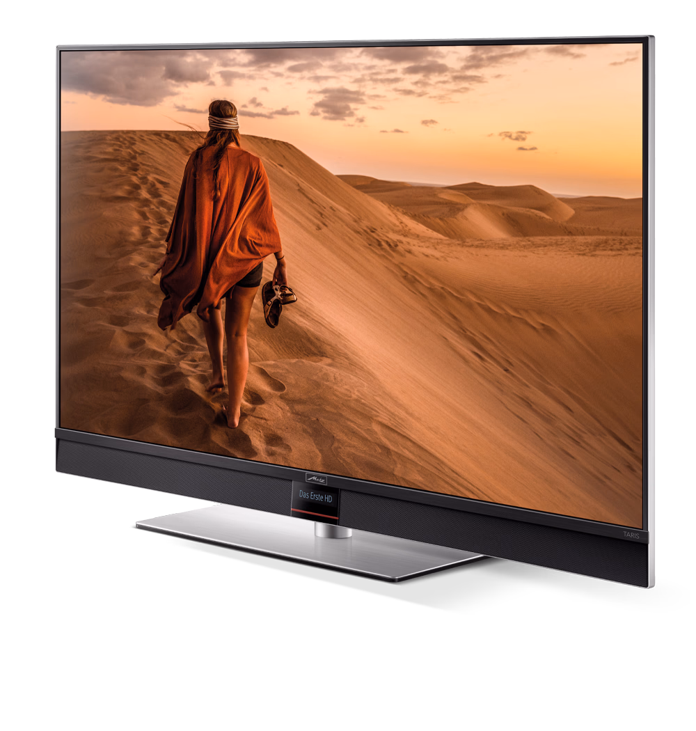 Metz Taris 43 FA72 UHD twin R – Seitenansicht links